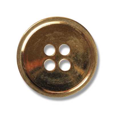 YS20 Botão de metal fabricado no Japão para ternos e jaquetas, dourado