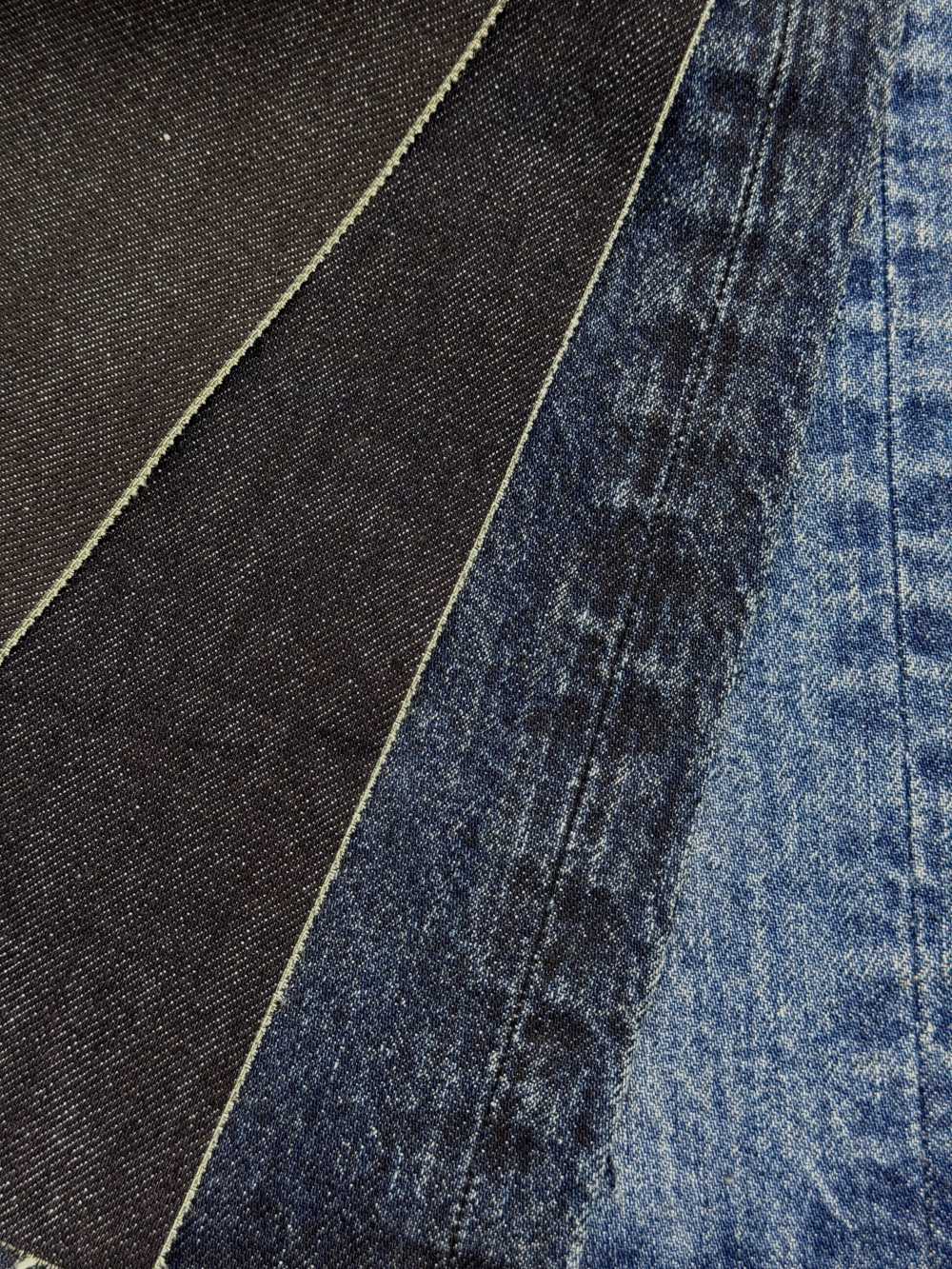 Este tecido denim é ecologicamente correto, utilizando uma tecnologia de tingimento chamada "D-SPEC ECO" que permite a reciclagem da água da lavagem.